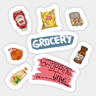 Shopping time Sticker